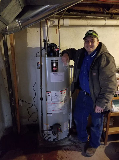 Hot Water Heater installation by Northern Heating and Cooling in Rochester and Walworth, NY